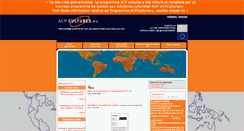 Desktop Screenshot of acpcultures.eu